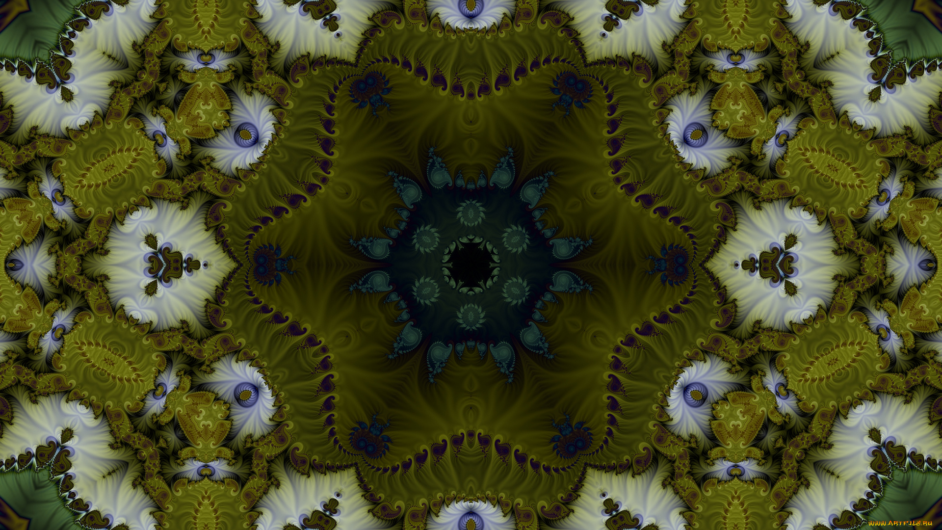 3д, графика, фракталы, , fractal, узор, фон, цвета