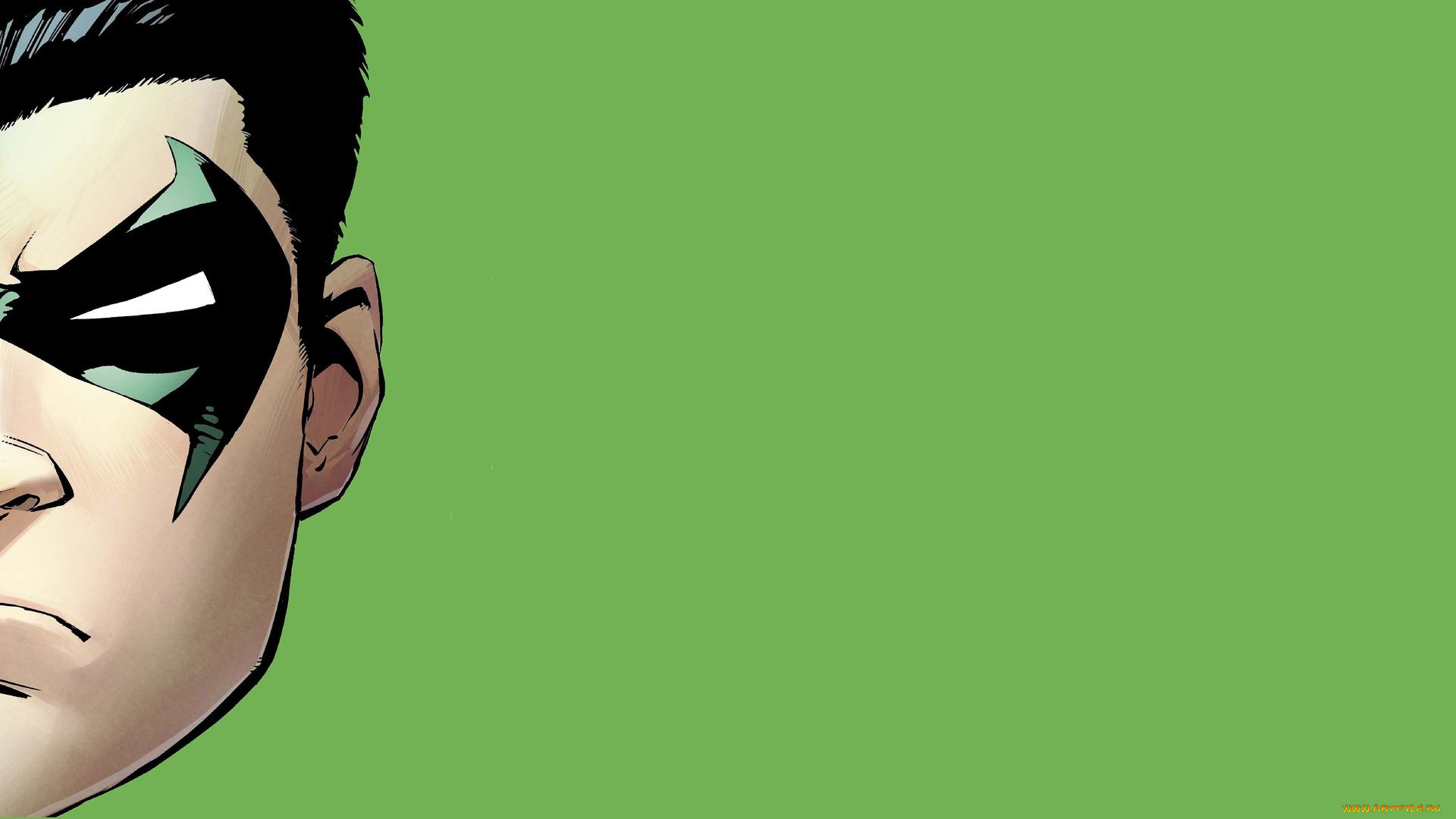 рисованное, комиксы, лицо