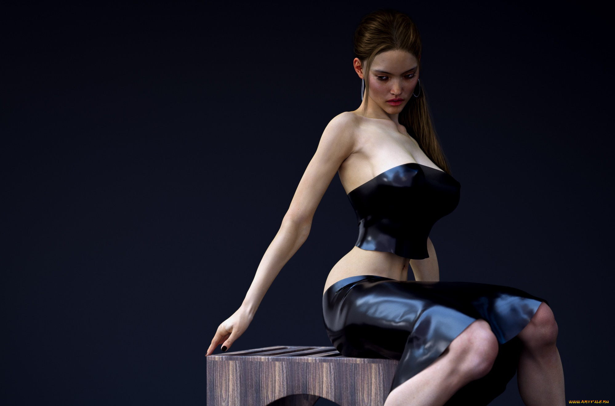 3д, графика, люди, , people, фон, взгляд, девушка