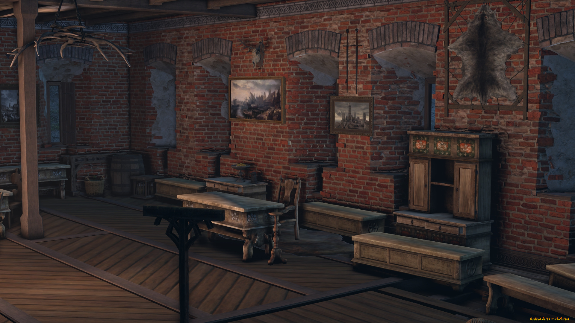 3д, графика, фантазия, , fantasy, интерьер