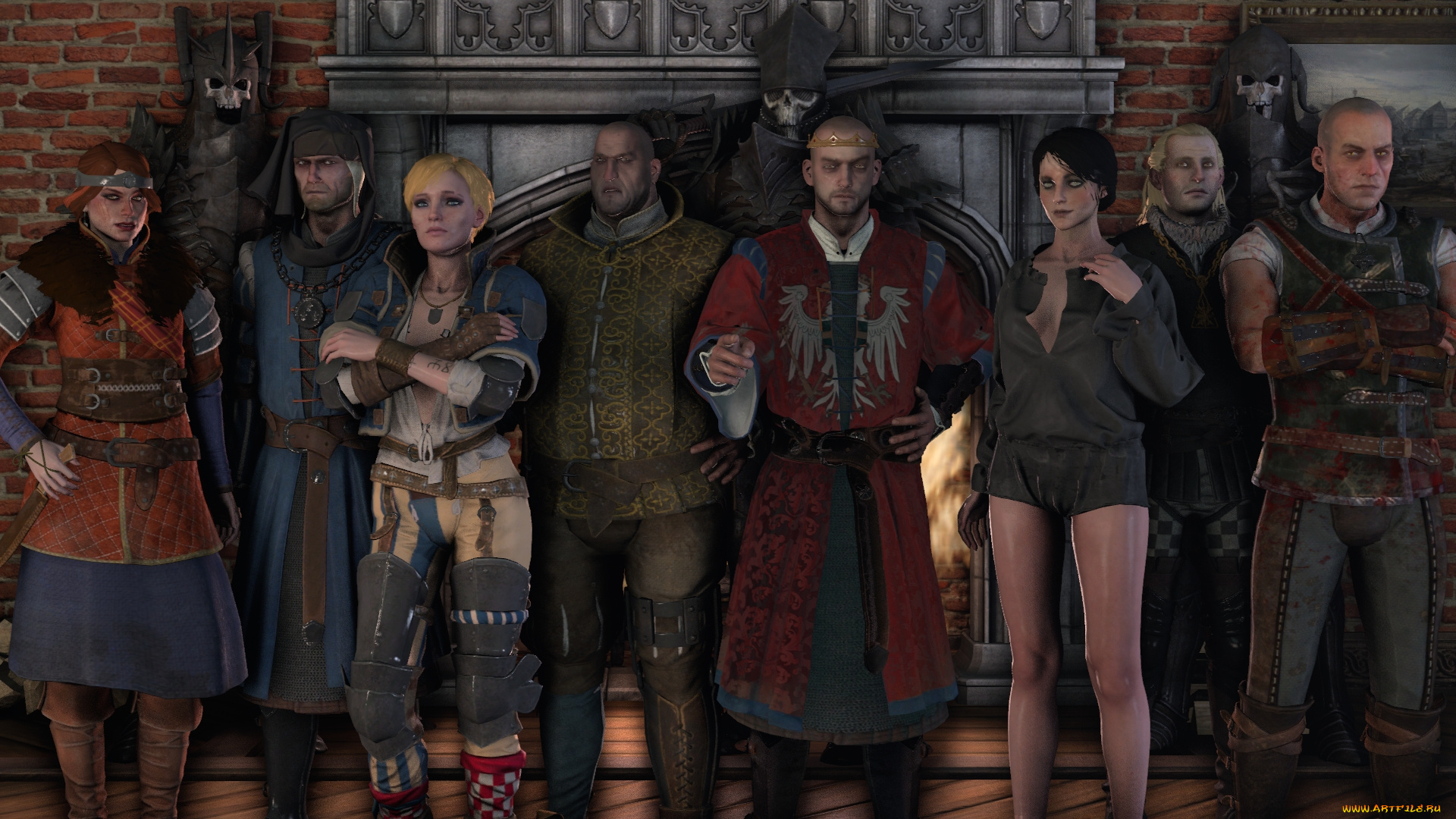 3д, графика, фантазия, , fantasy, люди, взгляд