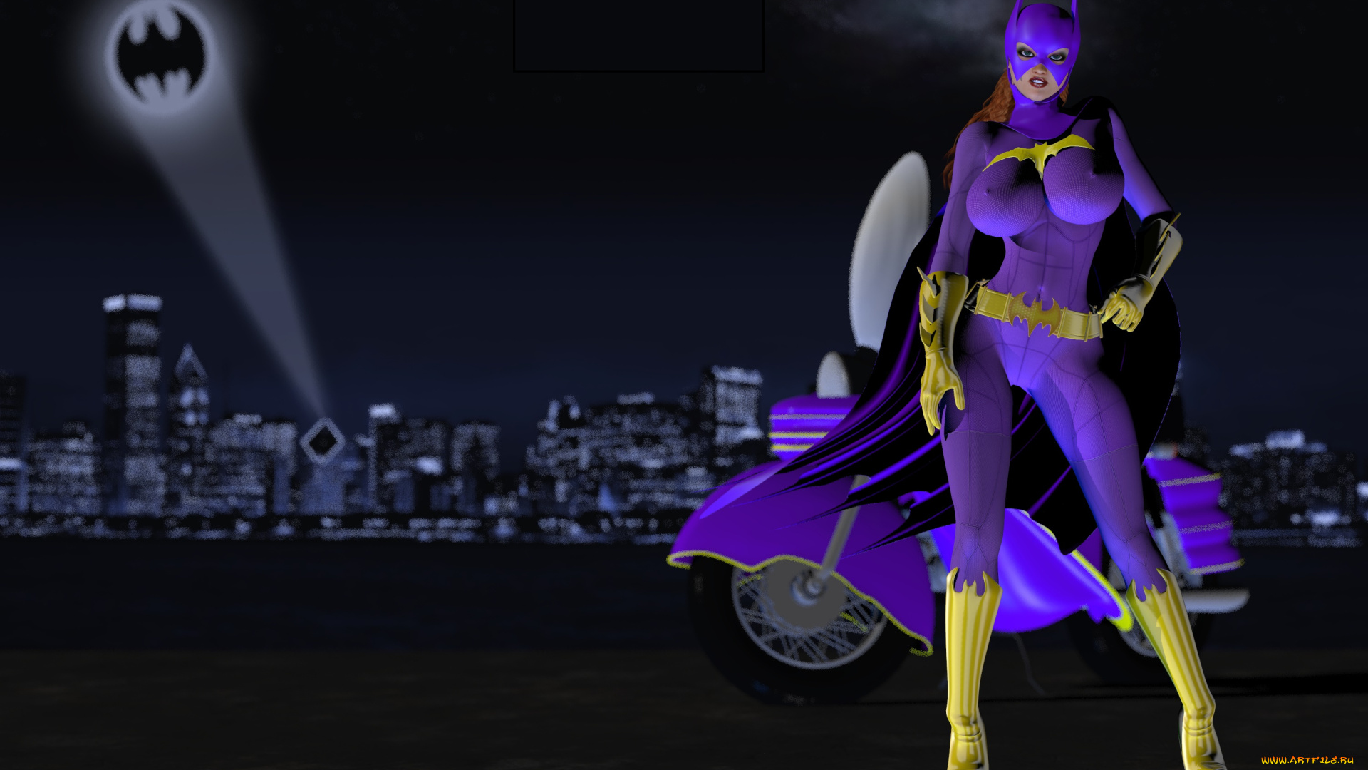 3д, графика, фантазия, , fantasy, супермен, фон, взгляд, девушка