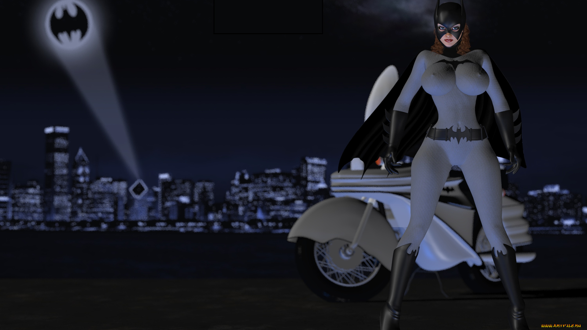 3д, графика, фантазия, , fantasy, супермен, фон, взгляд, девушка