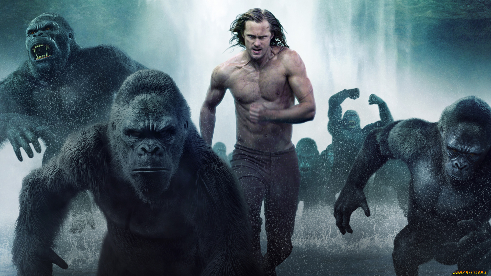 кино, фильмы, the, legend, of, tarzan, приключения, легенда, тарзан, the, legend, of, tarzan