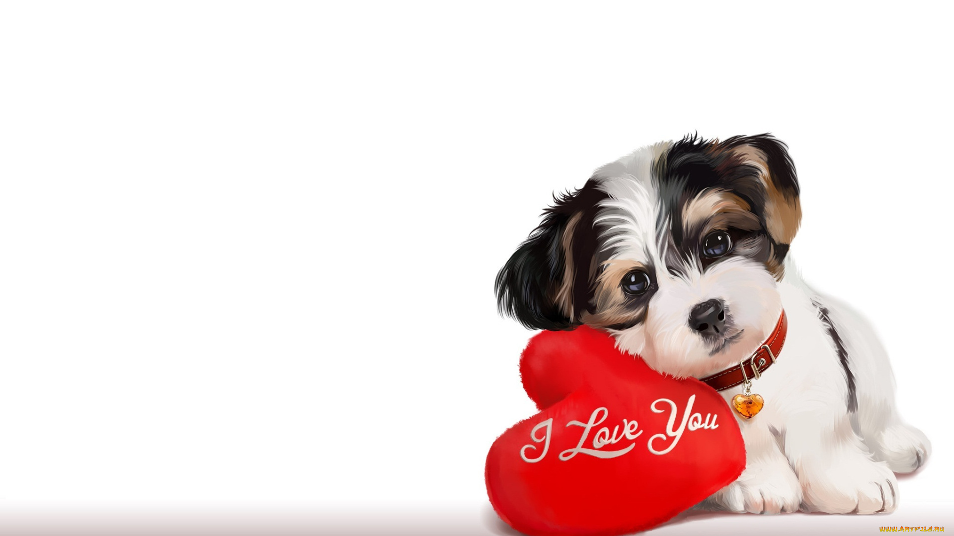 рисованное, животные, , собаки, слово, настроение, lorri, kajenna, детская, арт, подушка, щенок