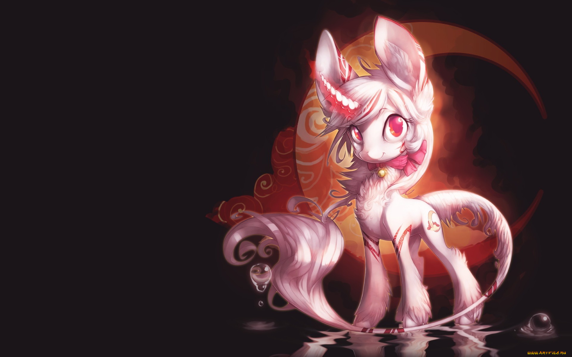 рисованное, животные, , сказочные, , мифические, единорог