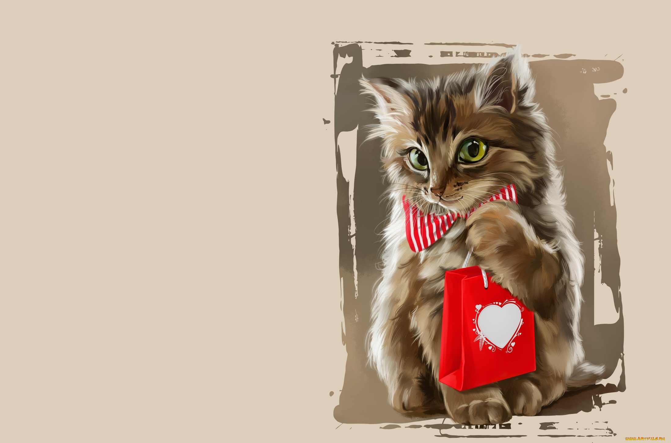 рисованное, животные, , коты, арт, детская, котёнок, подарок, кошка