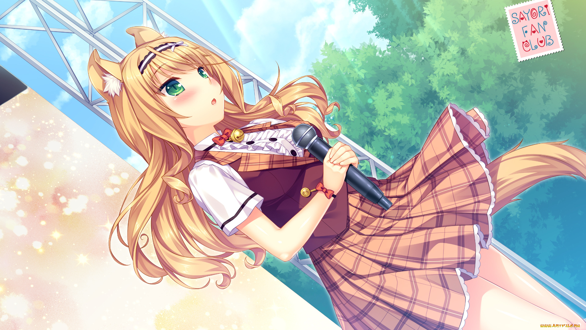 аниме, nekopara, девушка