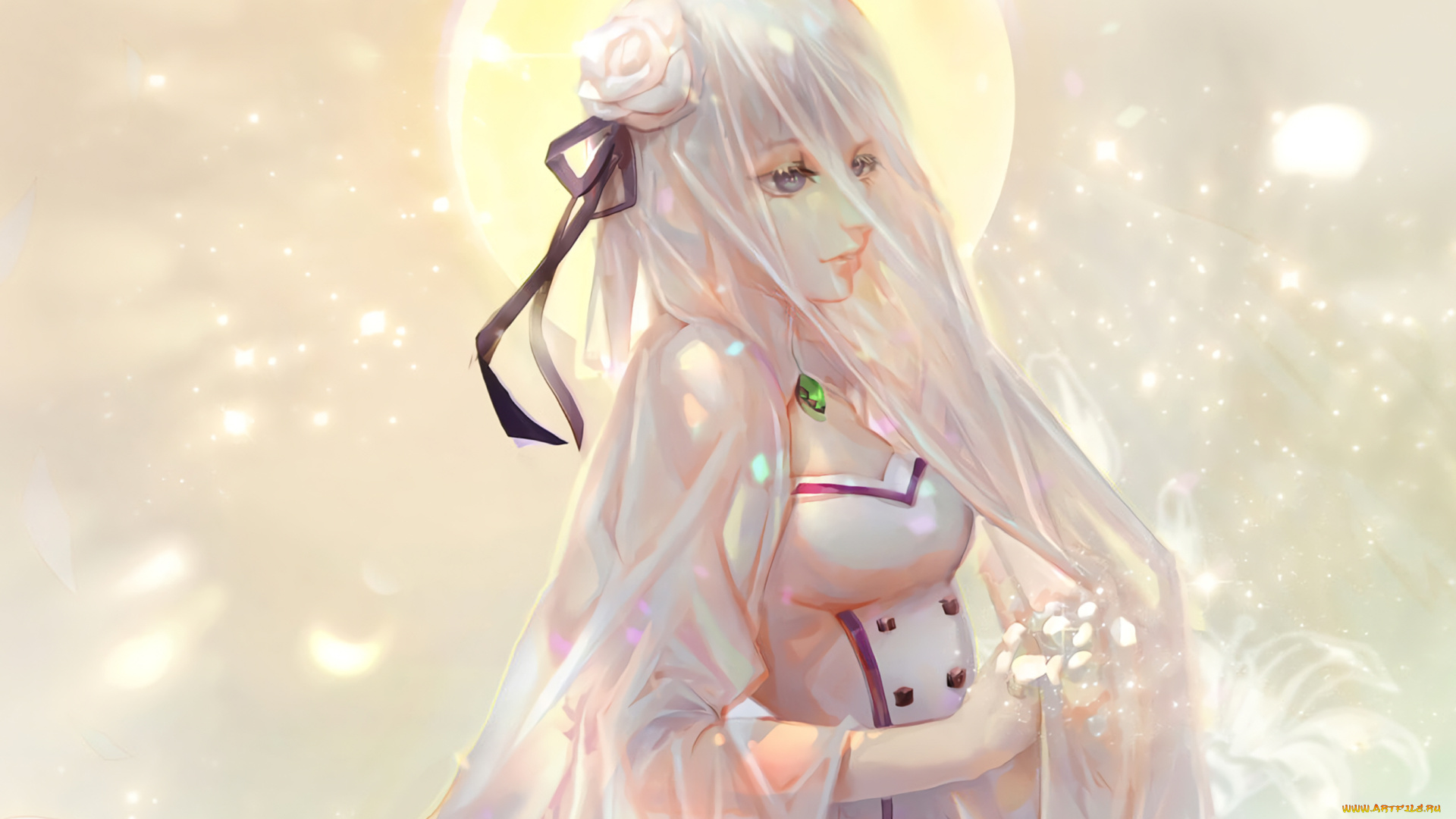 аниме, re, , zero, kara, hajimeru, isekai, seikatsu, эмилия