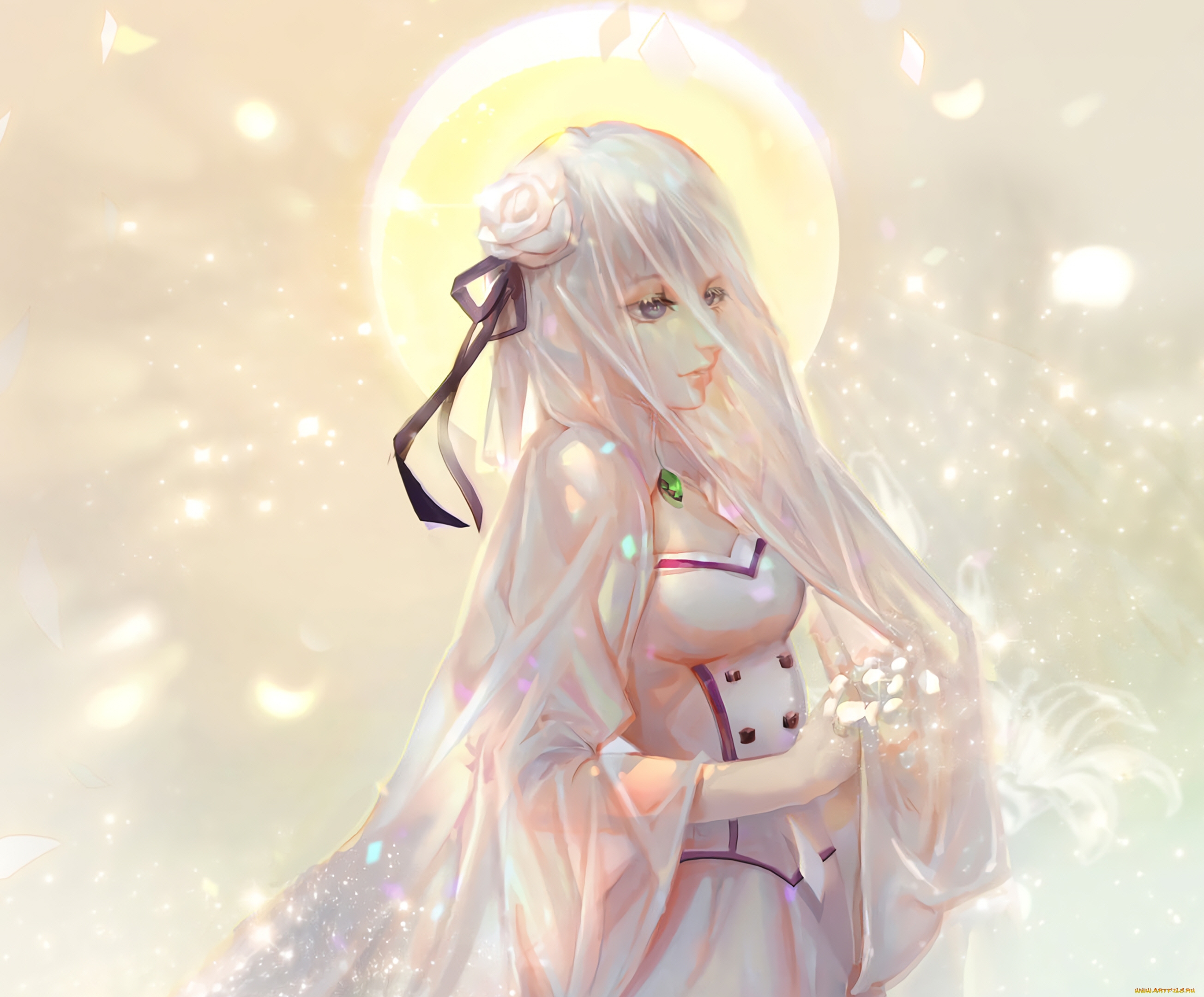 аниме, re, , zero, kara, hajimeru, isekai, seikatsu, эмилия