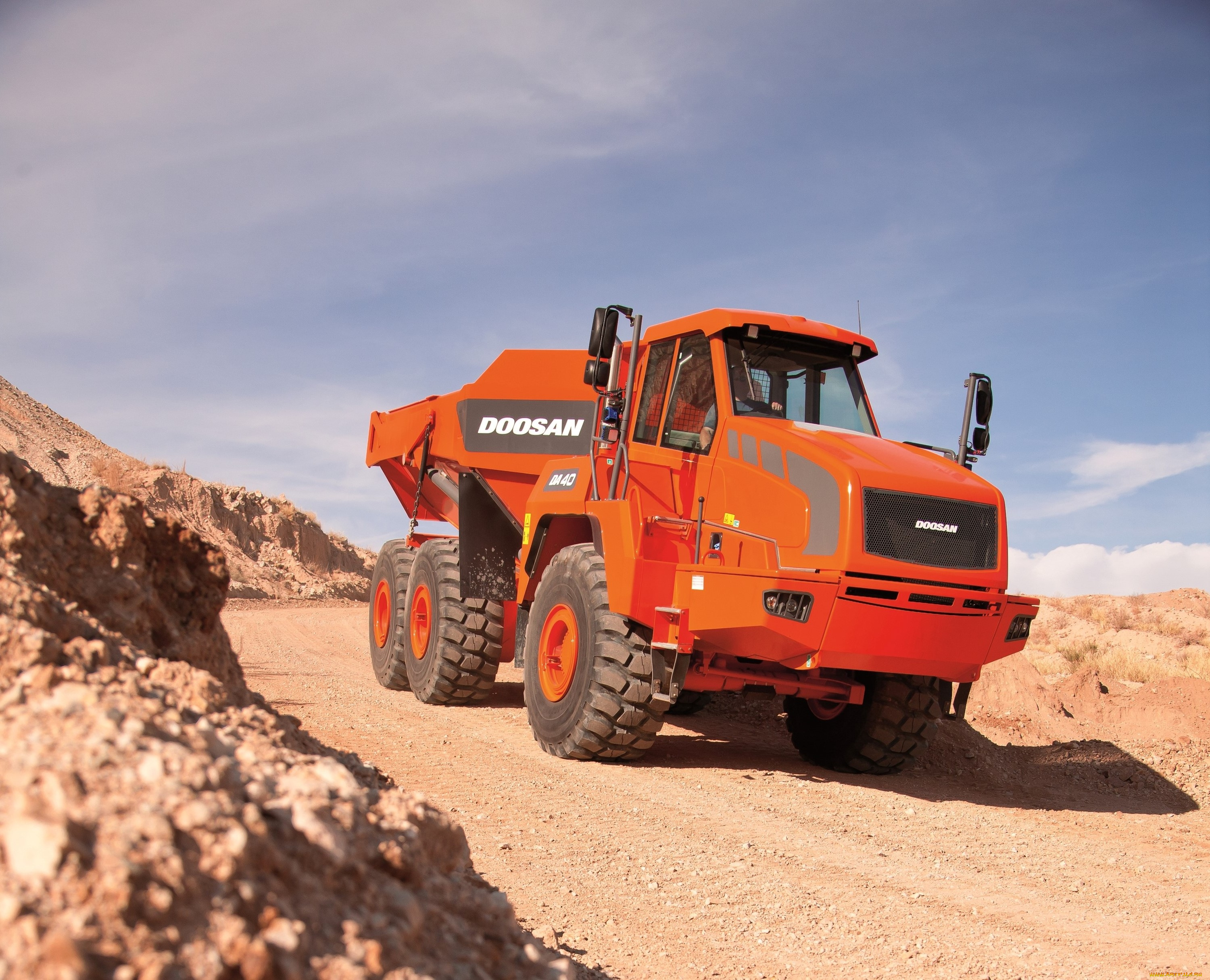 техника, строительная, техника, doosan