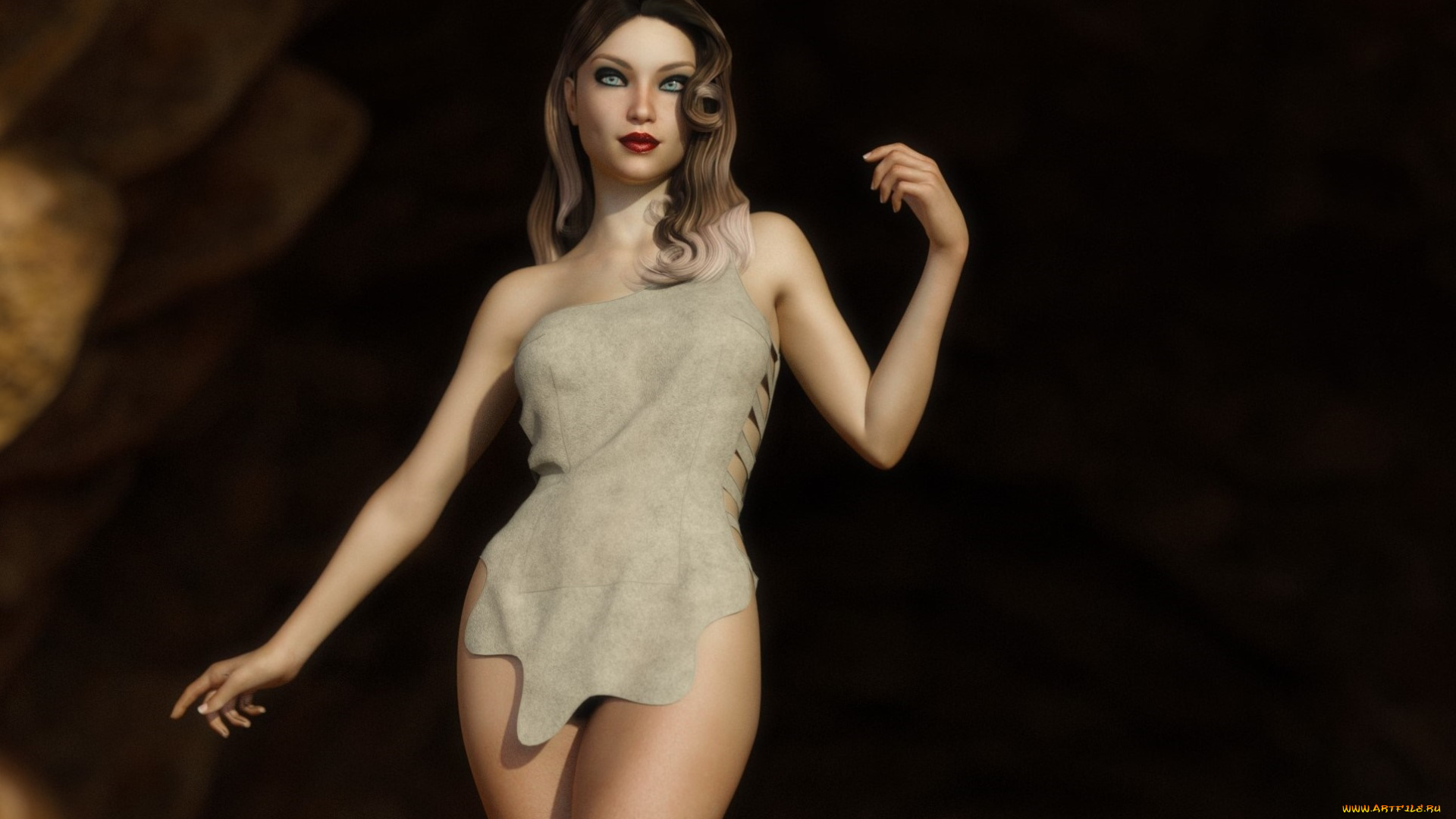 3д, графика, люди, , people, взгляд, девушка, фон