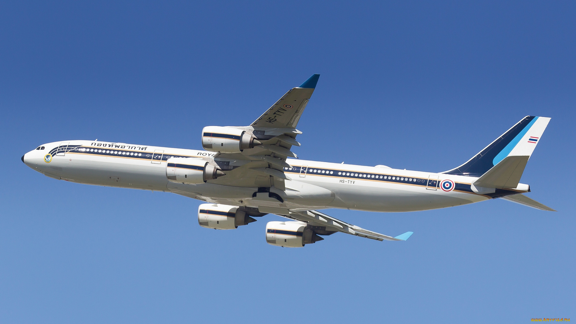 airbus, a340-500, авиация, пассажирские, самолёты, авиалайнер