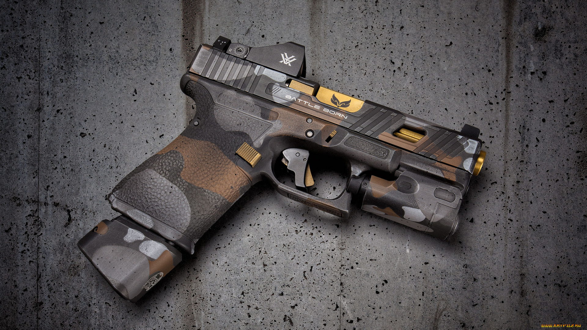 battle, born, glock, reloaded, оружие, пистолеты, ствол