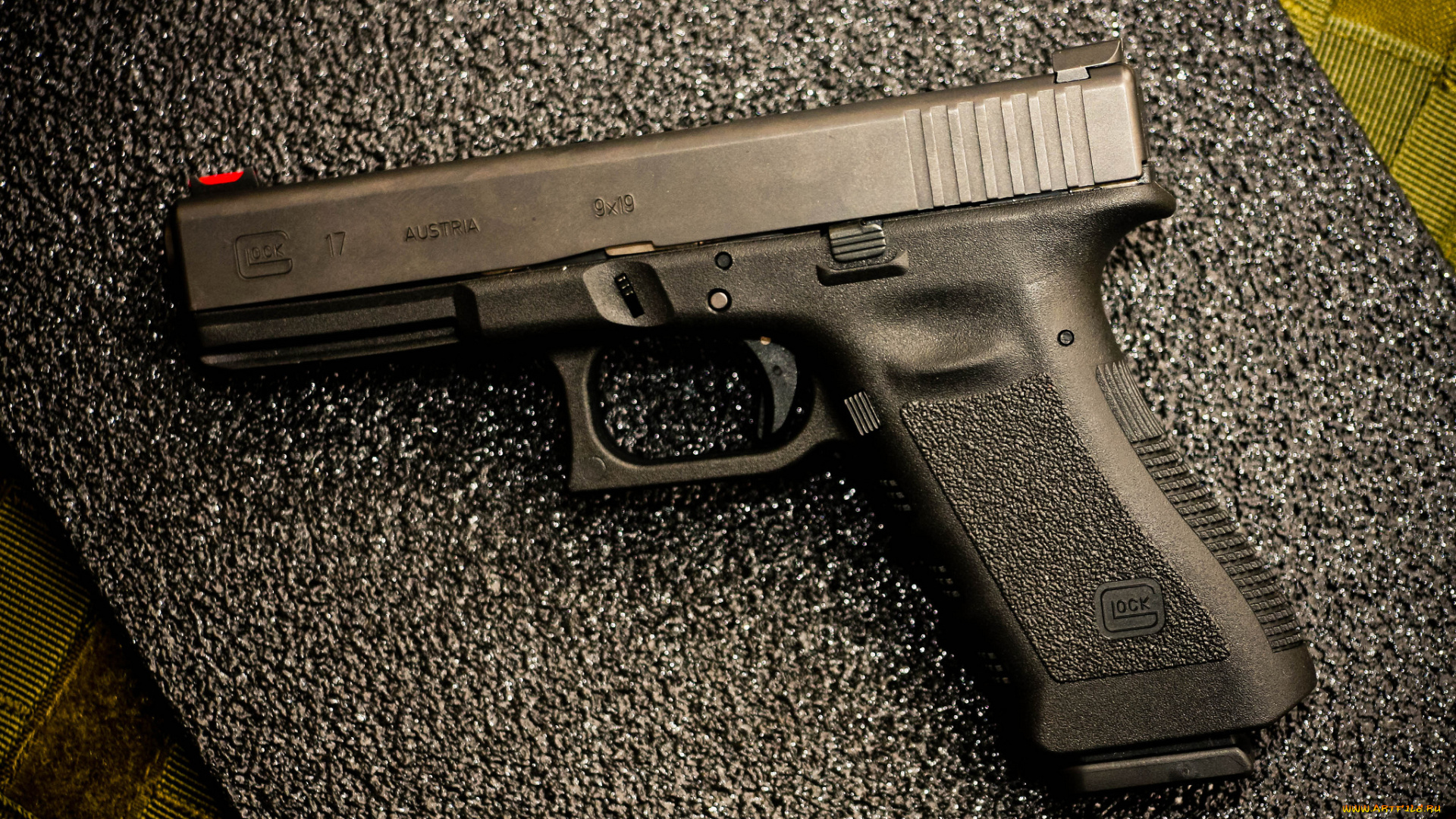 glock, 17, оружие, пистолеты, ствол