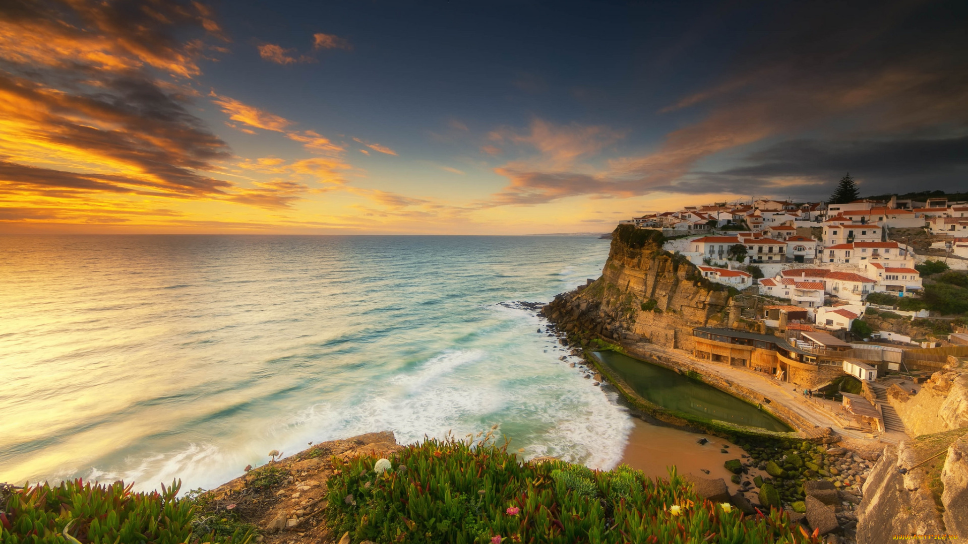 города, -, пейзажи, простор