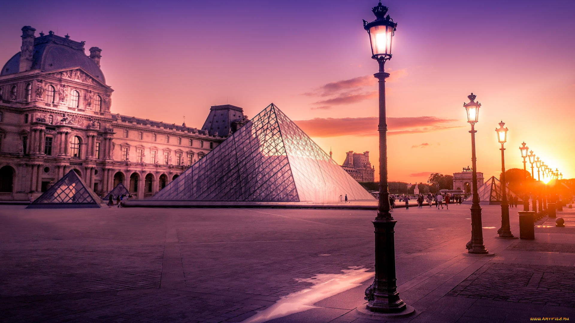 города, париж, , франция, простор