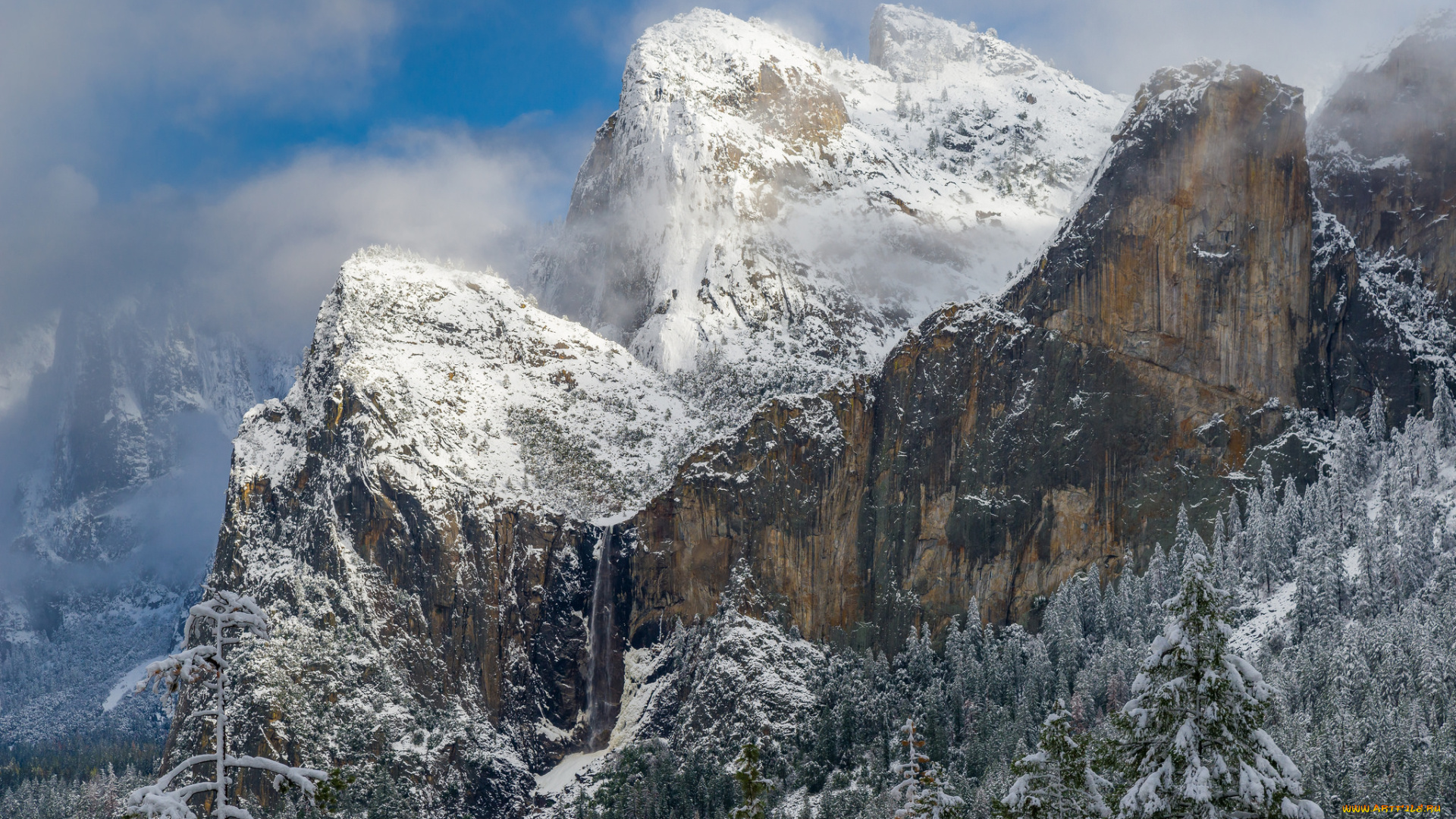 природа, горы, простор