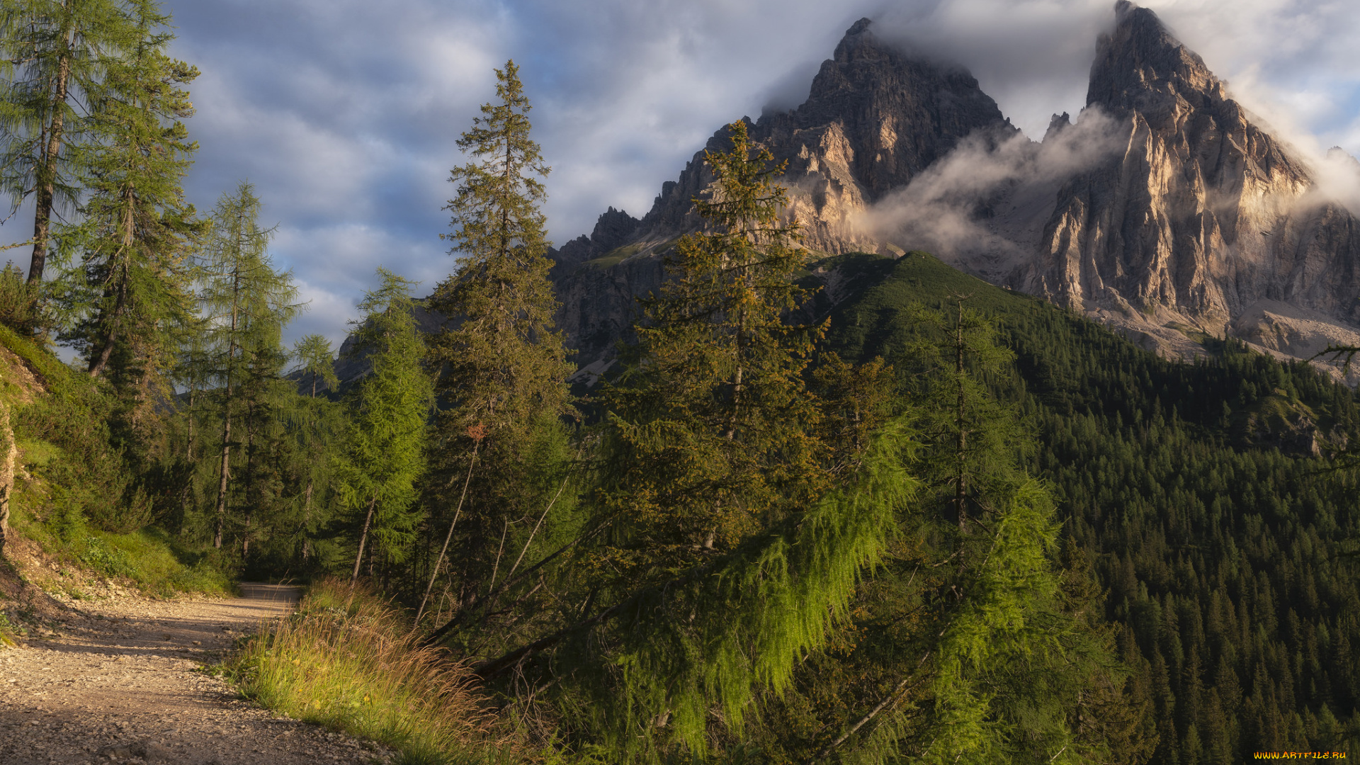 природа, горы, простор