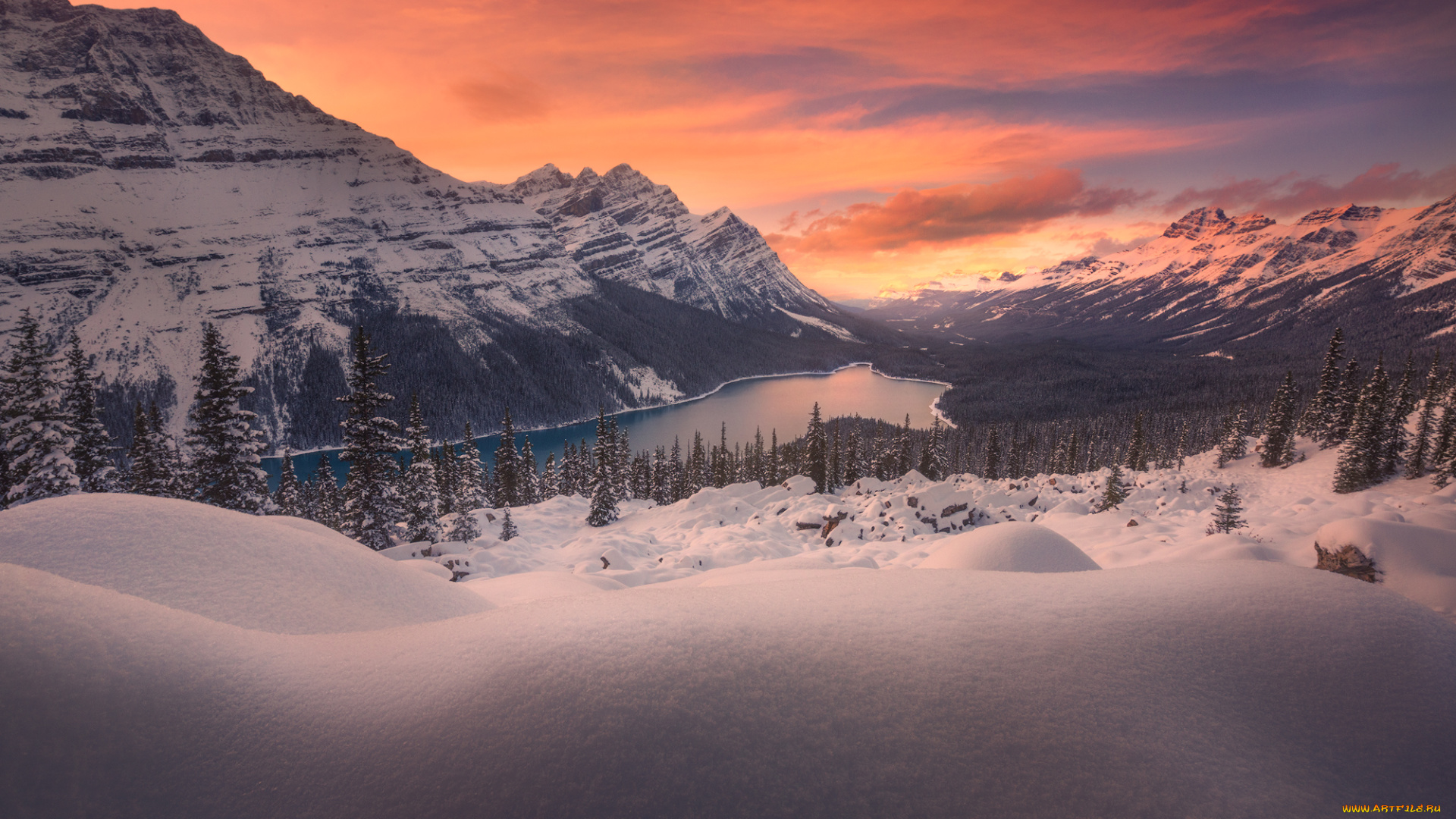 природа, горы, простор