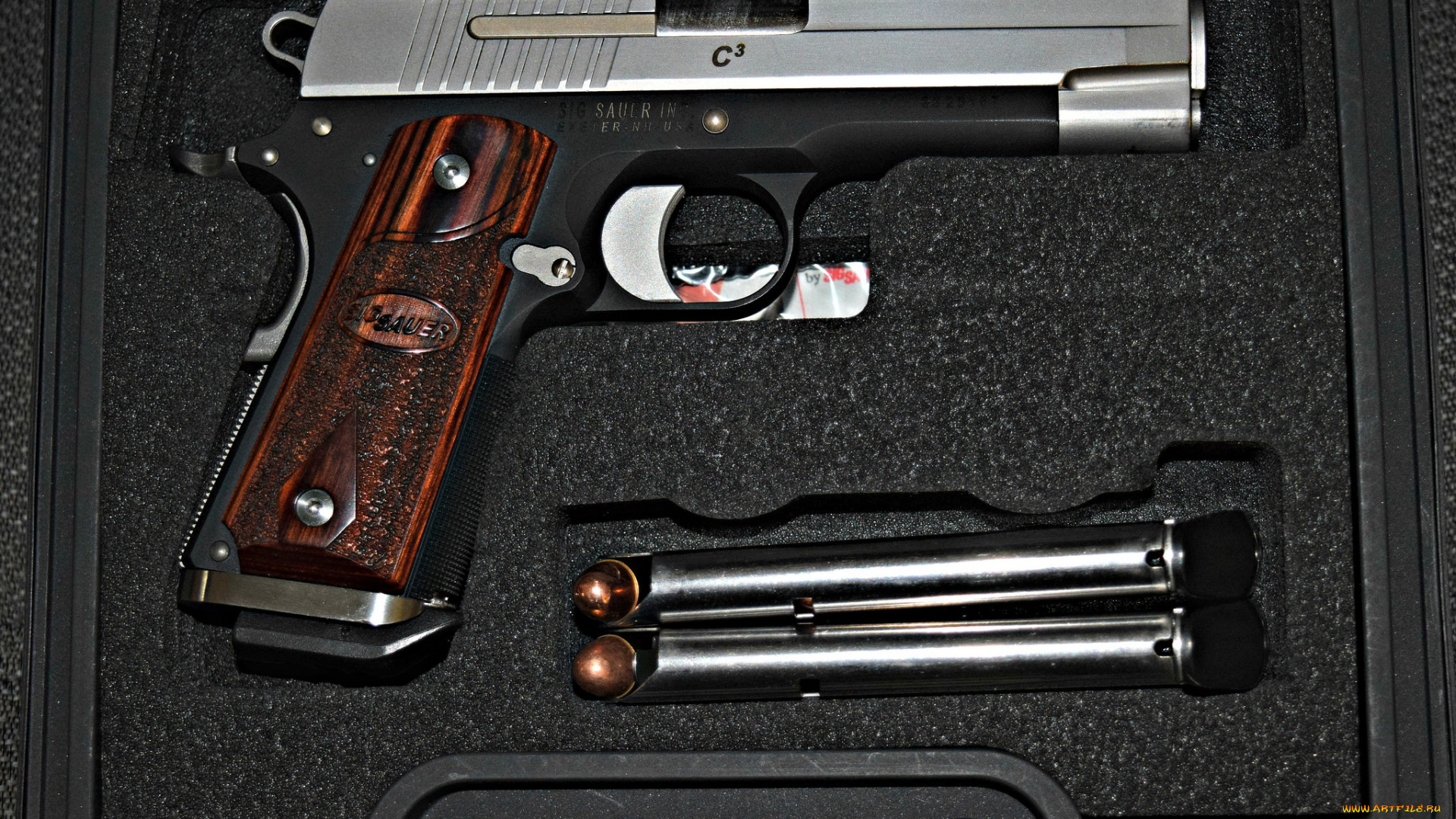 sig, sauer, c3, 45, acp, оружие, пистолеты, ствол