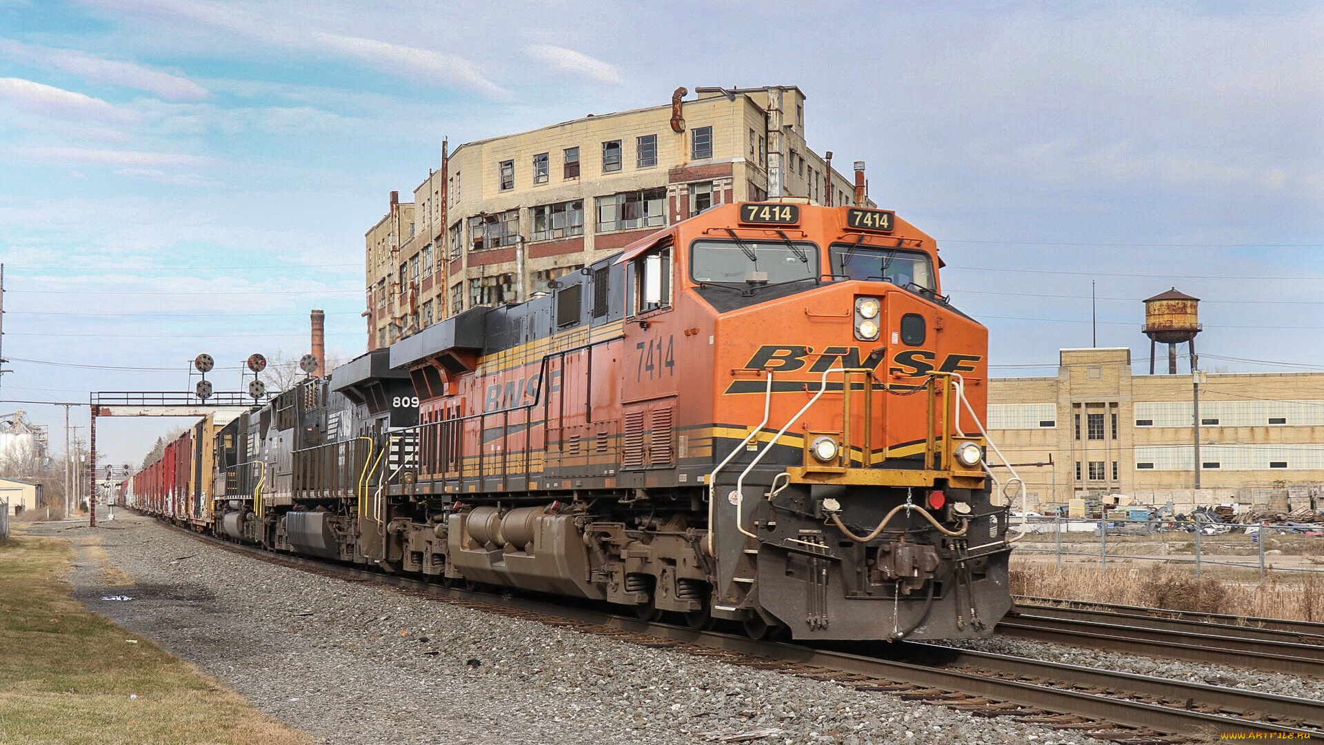 техника, поезда, состав, локомотив