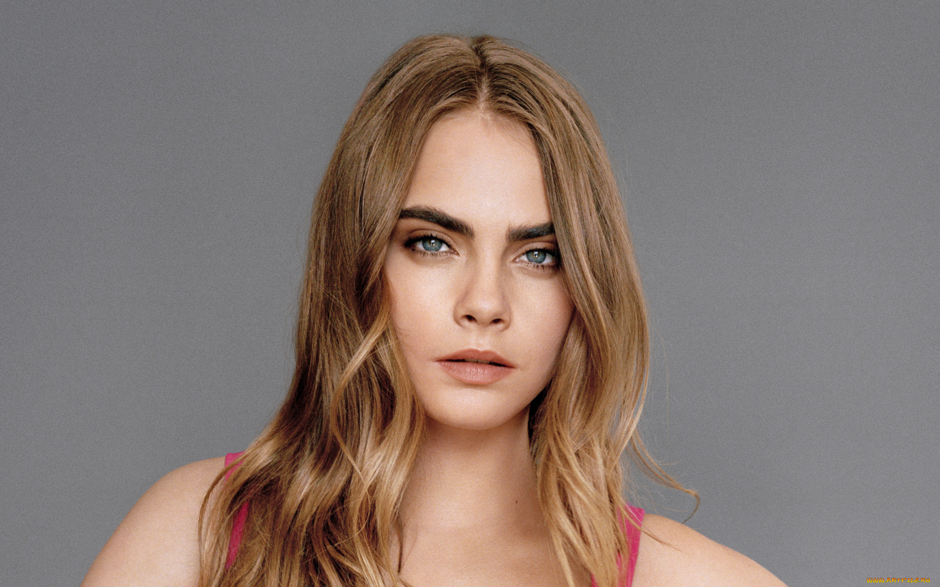девушки, cara, delevingne, лицо, блондинка, модель