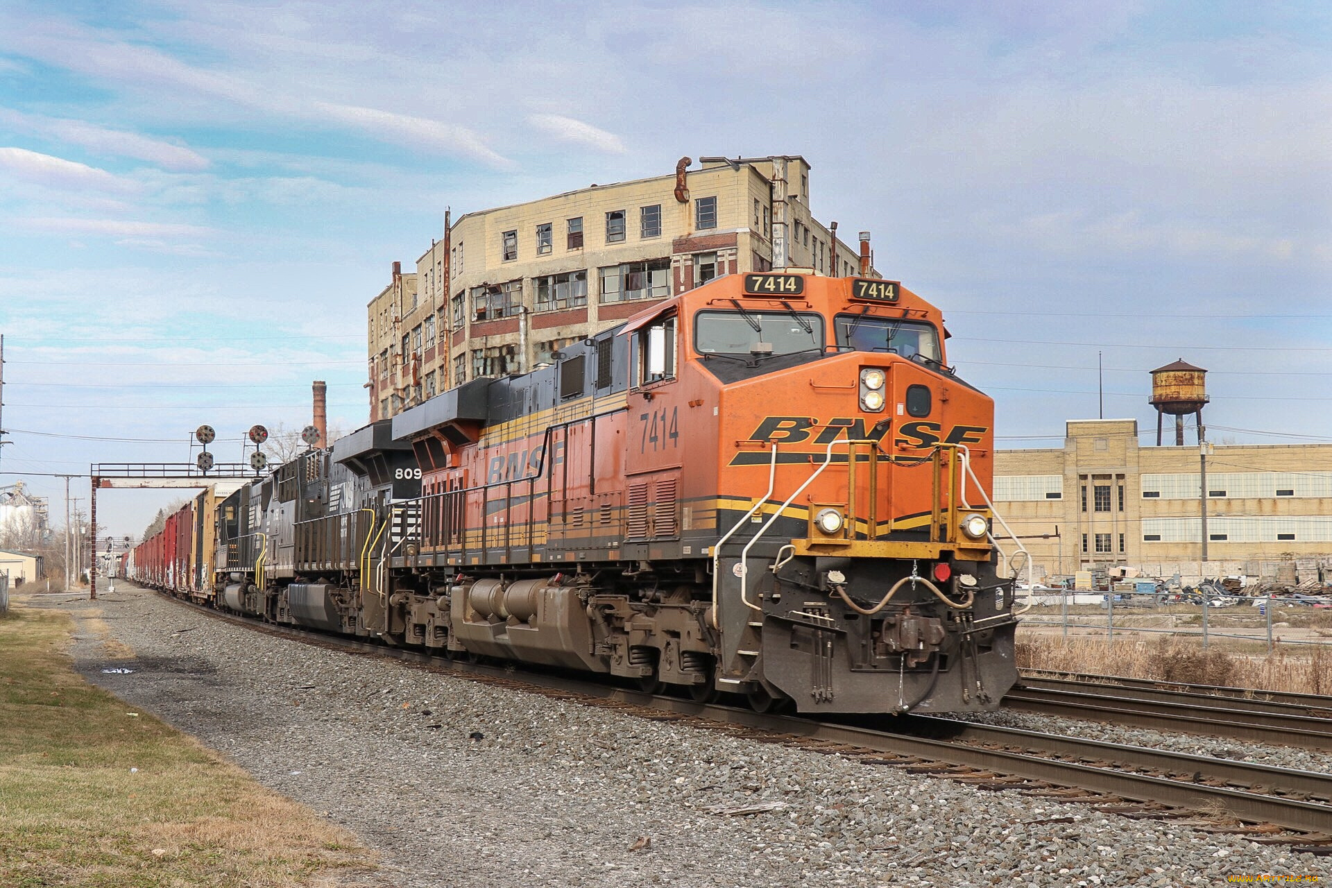 техника, поезда, состав, локомотив