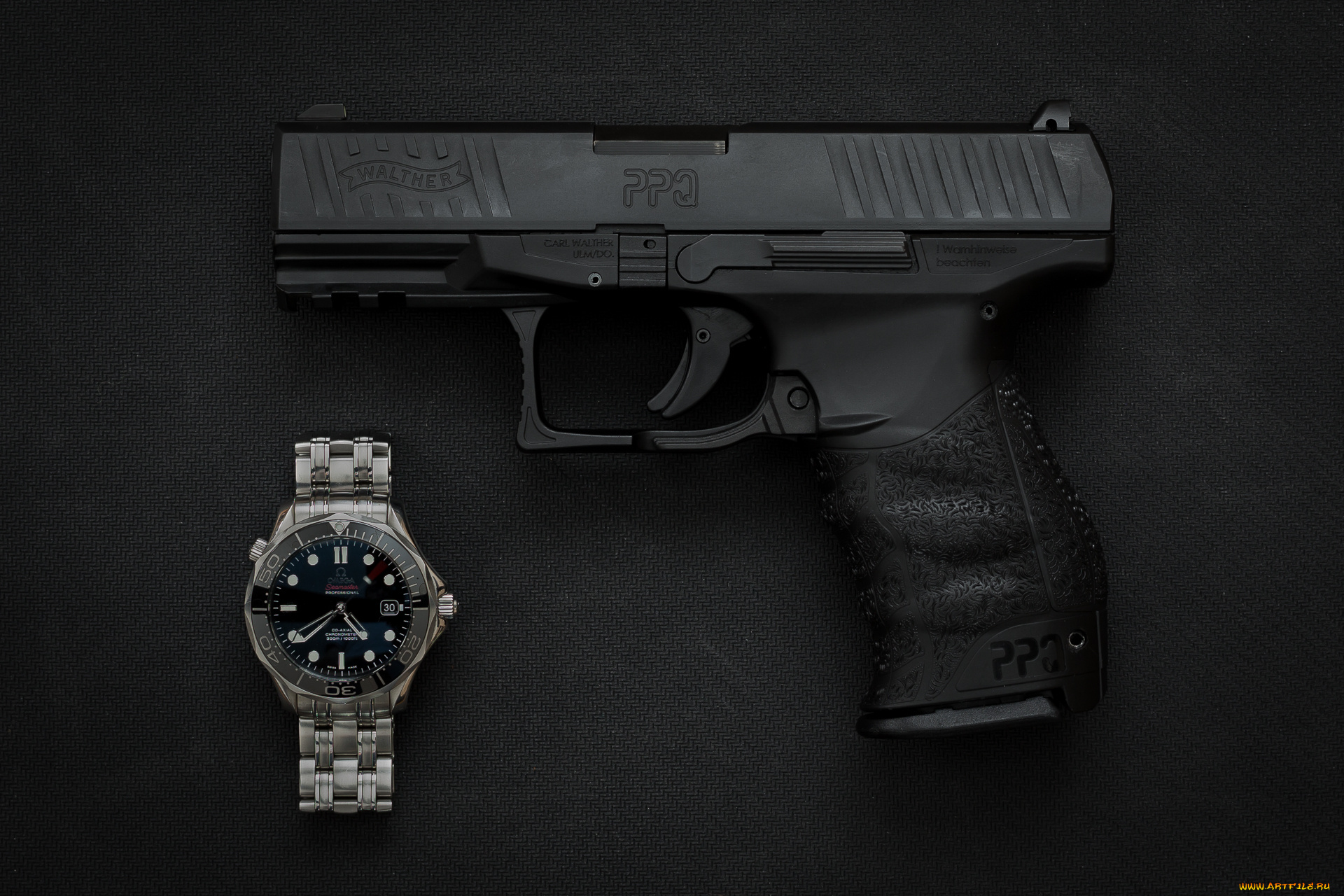 walther, ppq, оружие, пистолеты, ствол