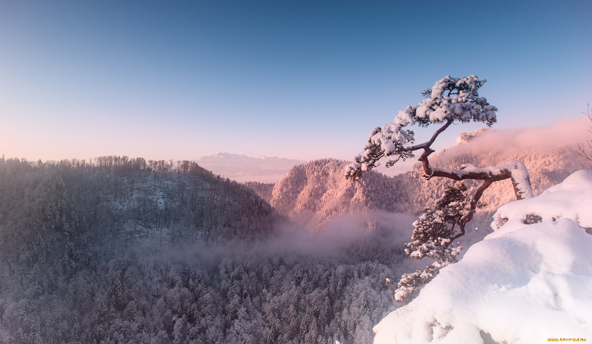 природа, горы, простор