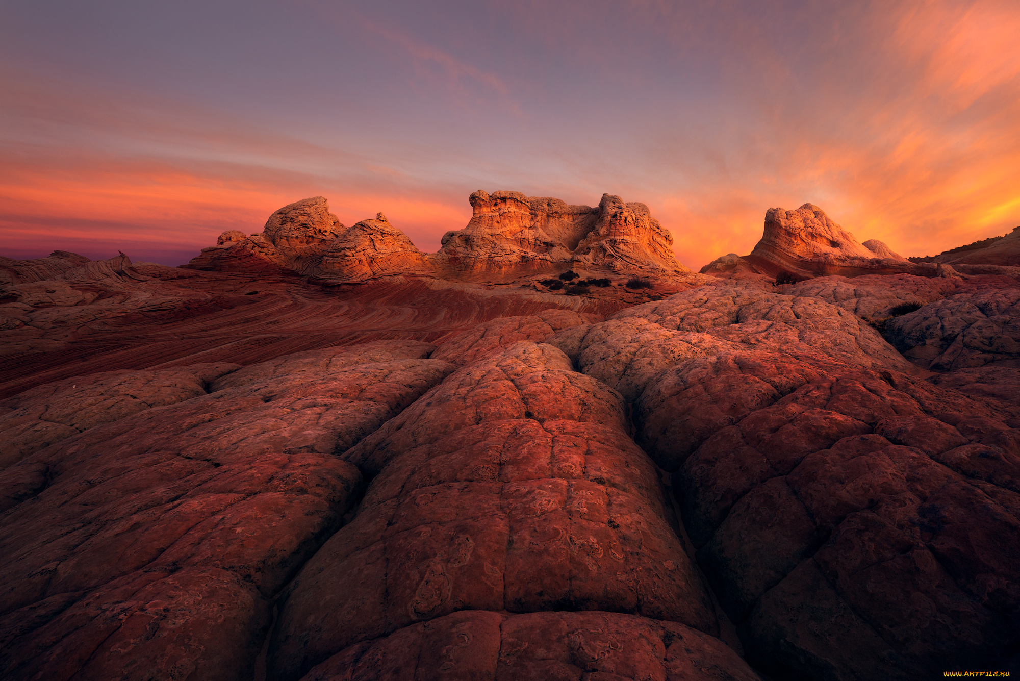 природа, пустыни, простор