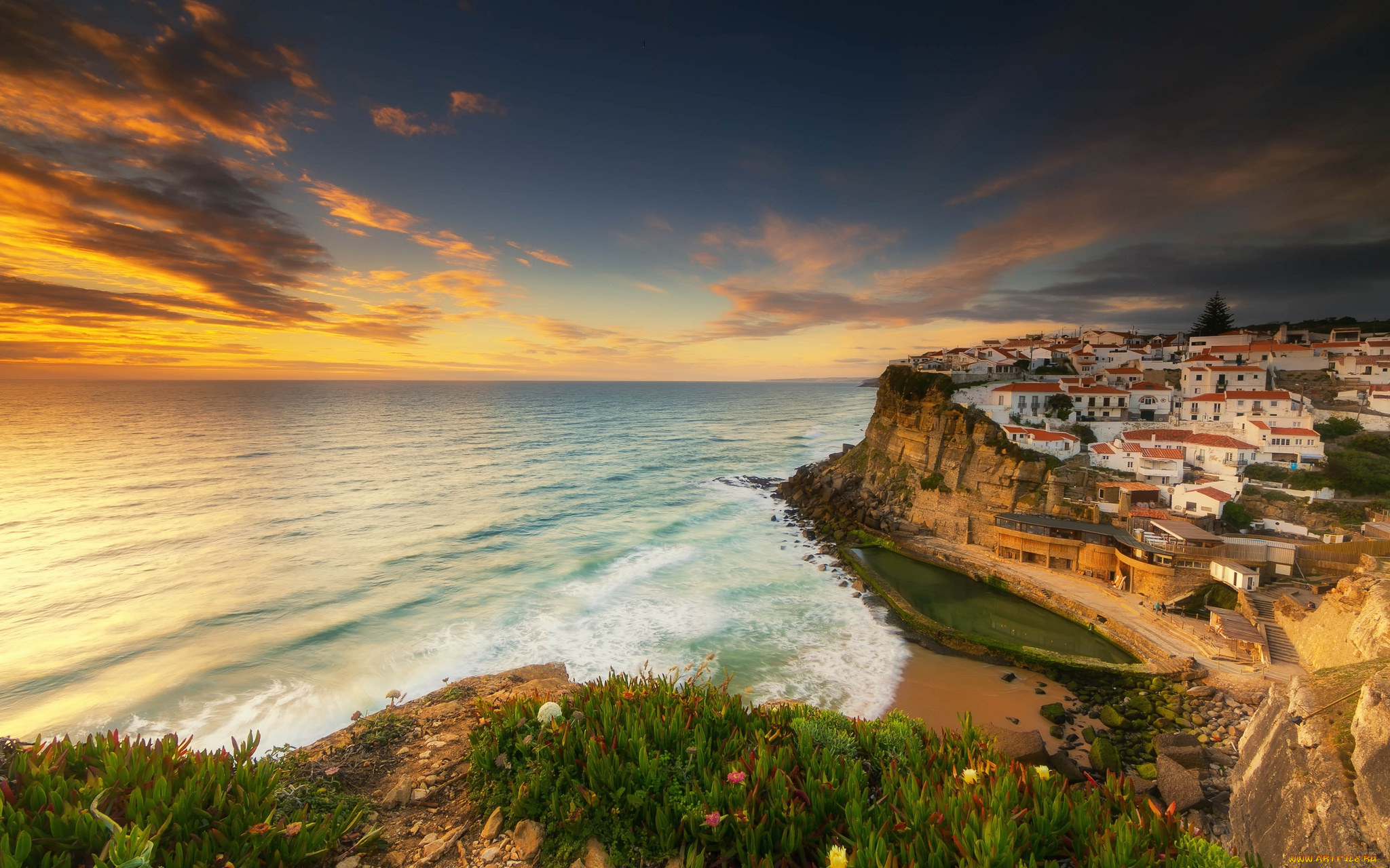 города, -, пейзажи, простор