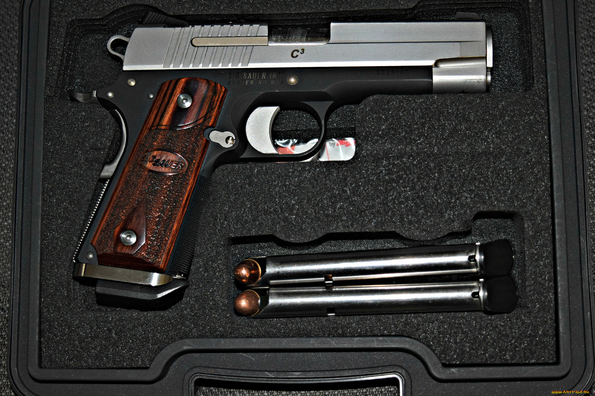 sig, sauer, c3, 45, acp, оружие, пистолеты, ствол