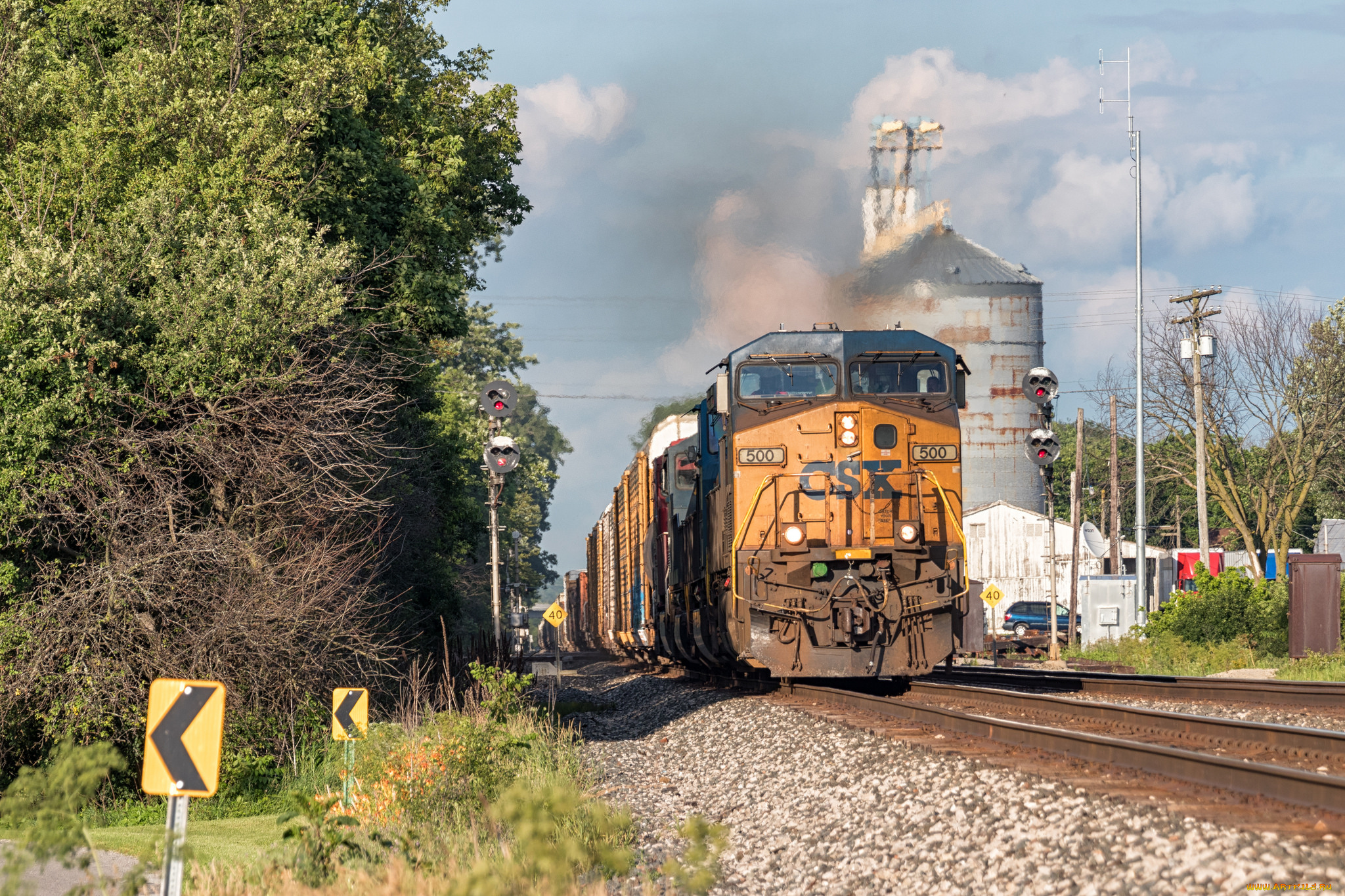 техника, поезда, локомотив, состав