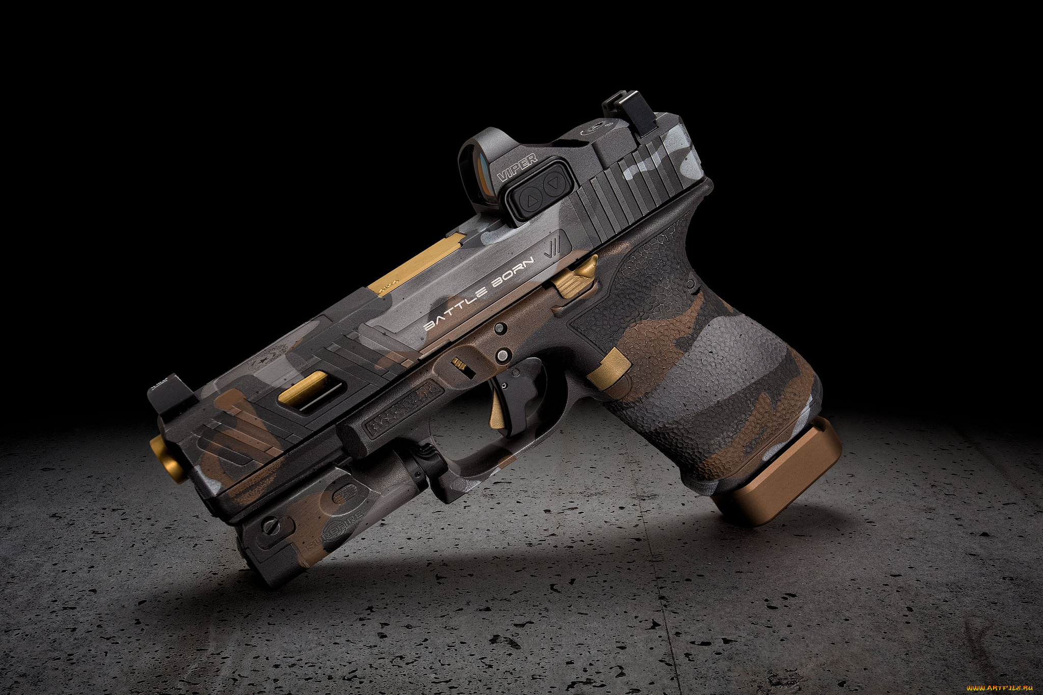 battle, born, glock, reloaded, оружие, пистолеты, ствол