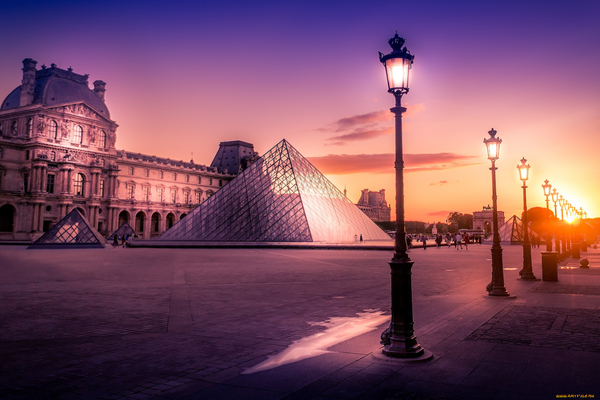 города, париж, , франция, простор