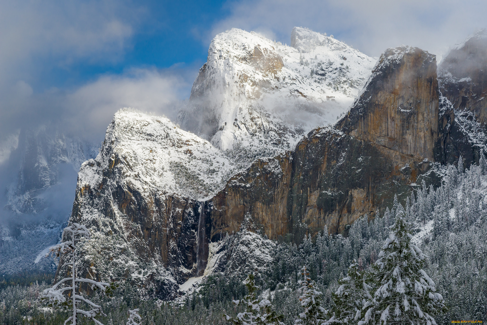 природа, горы, простор