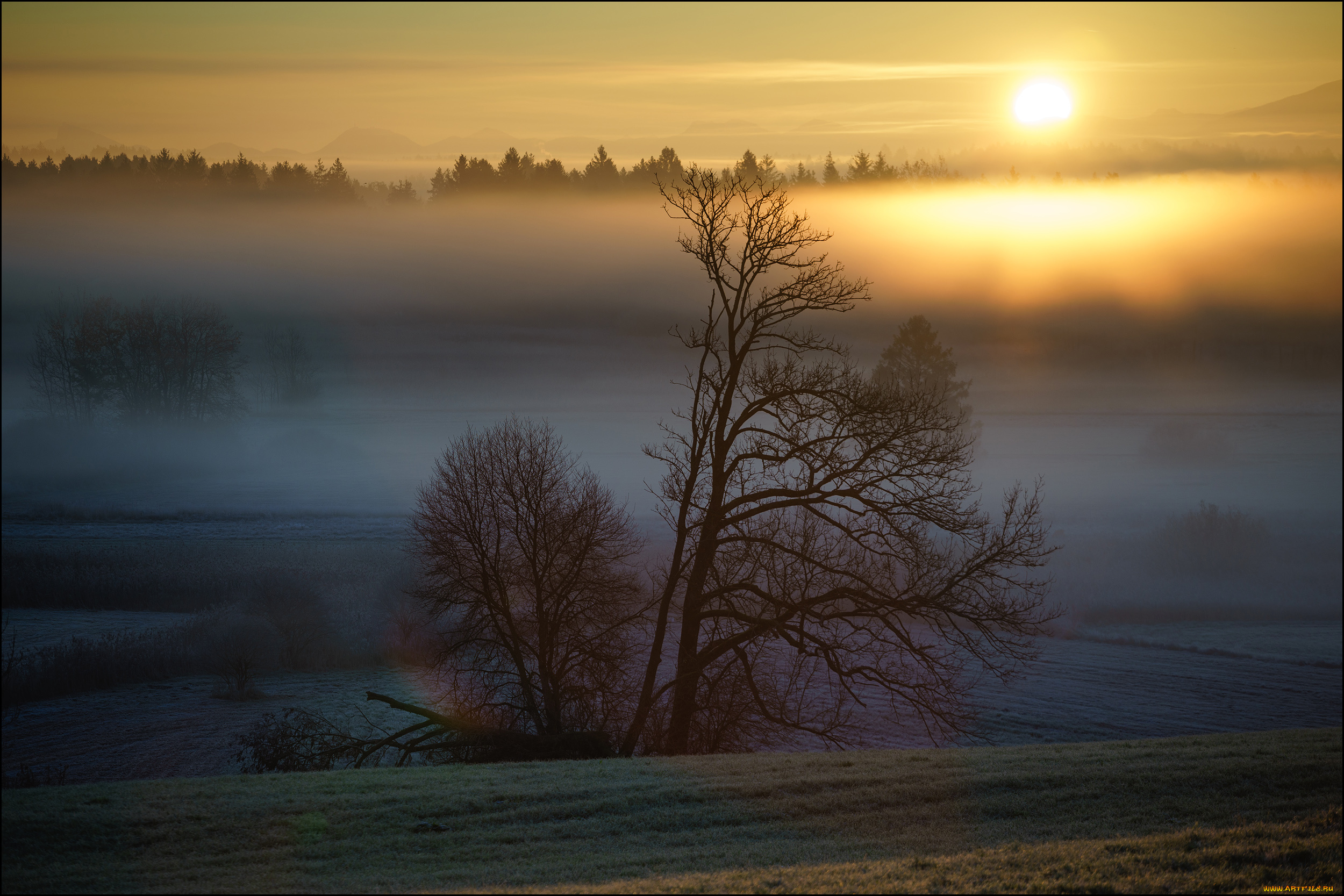 природа, восходы, закаты, простор