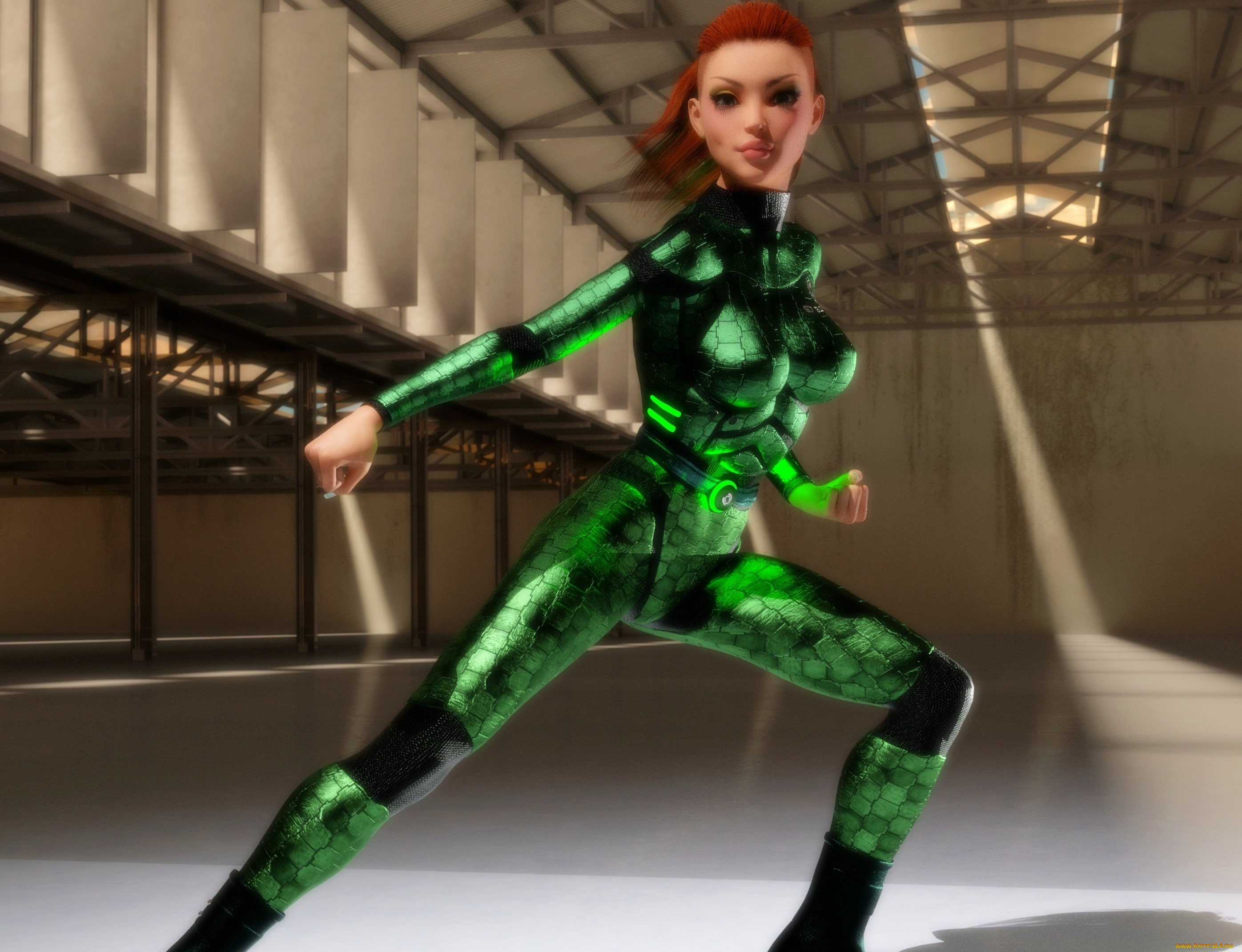 3д, графика, фантазия, , fantasy, фон, взгляд, девушка