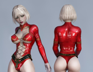 Картинка 3д+графика люди+ people девушка фон взгляд