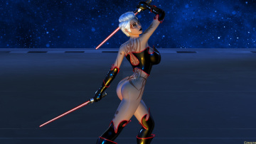 Картинка 3д+графика фантазия+ fantasy девушка взгляд фон