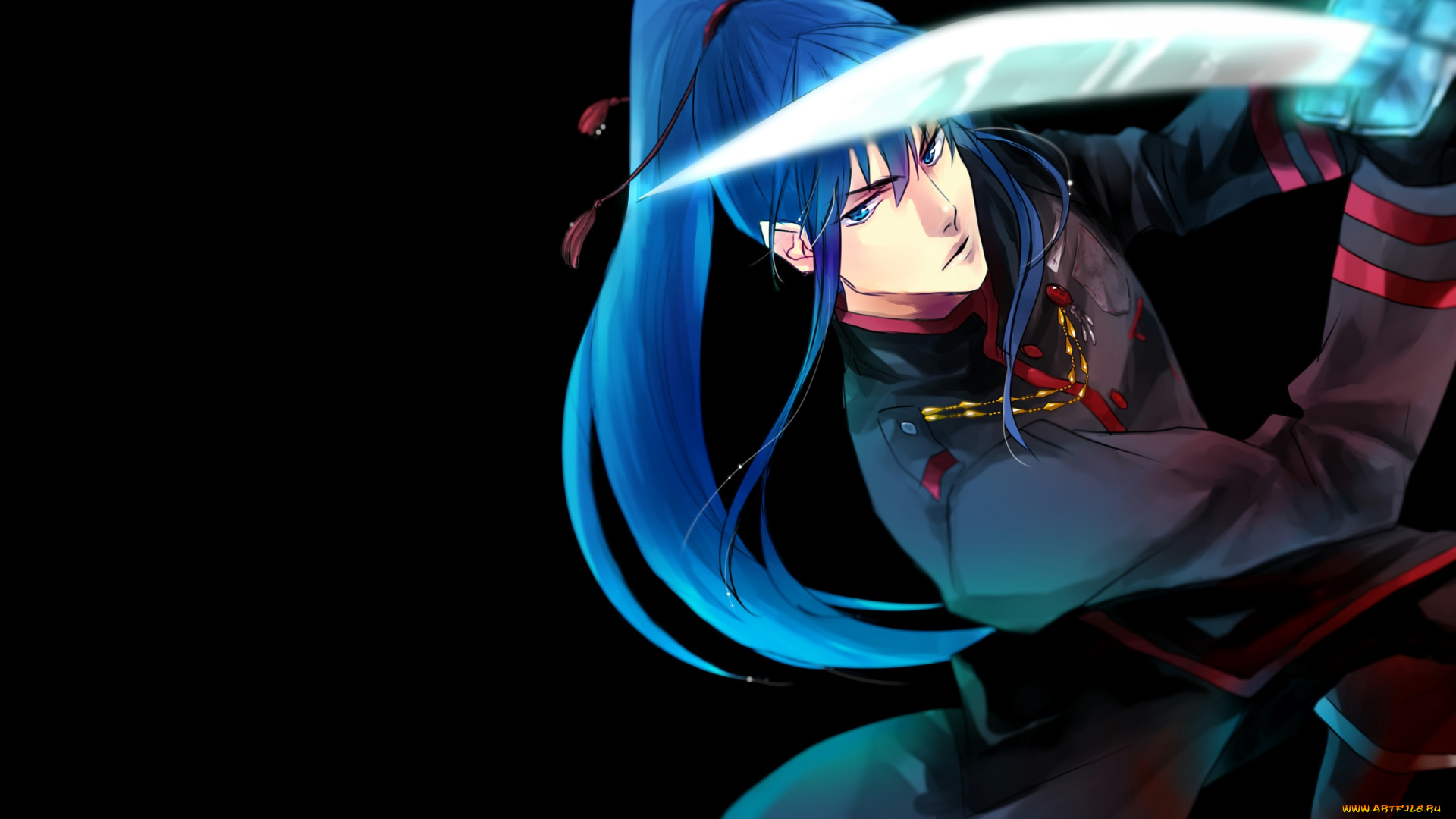 аниме, , gray-man, меч, kanda, экзорцист, воин