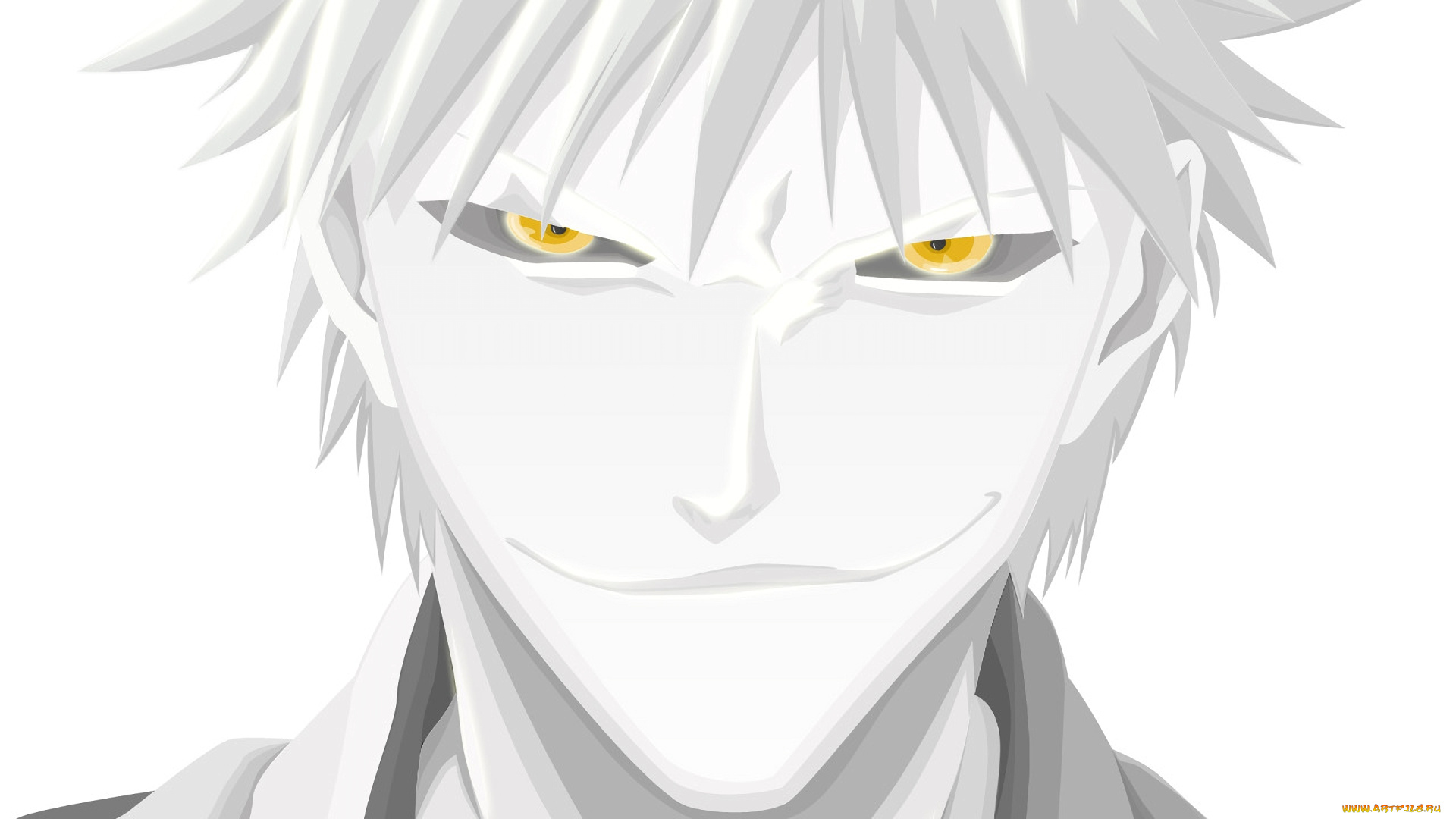 аниме, bleach, hichigo, hollow, пустой