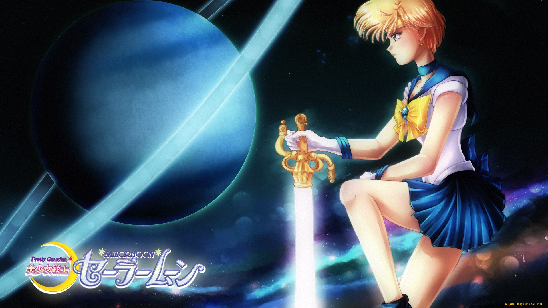 аниме, sailor, moon, девушка, uranus, войны