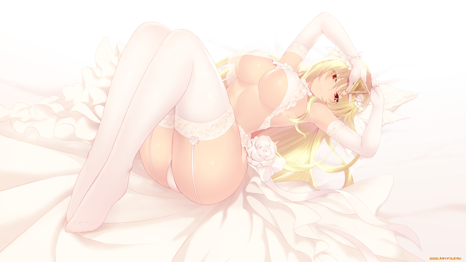 аниме, unknown, , другое, , взгляд, фон, девушка