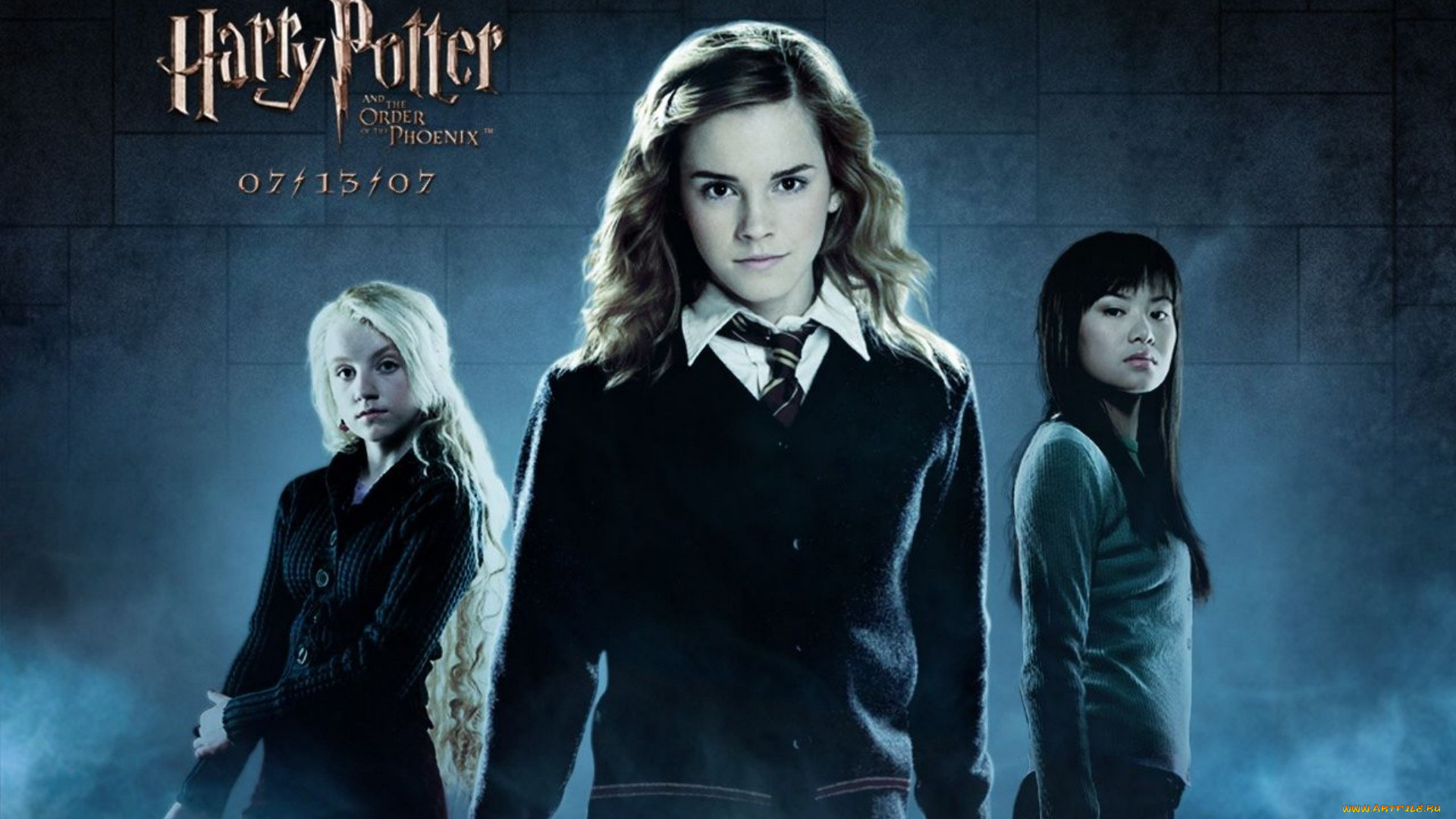 кино, фильмы, harry, potter, and, the, order, of, the, phoenix, джоу, чанг, гермиона, грейнджер, полумна, лавгуд