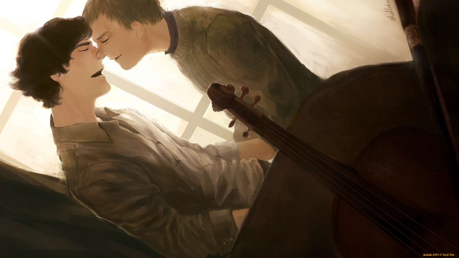 sherlock, bbc, рисованное, кино, sherlock, bbc