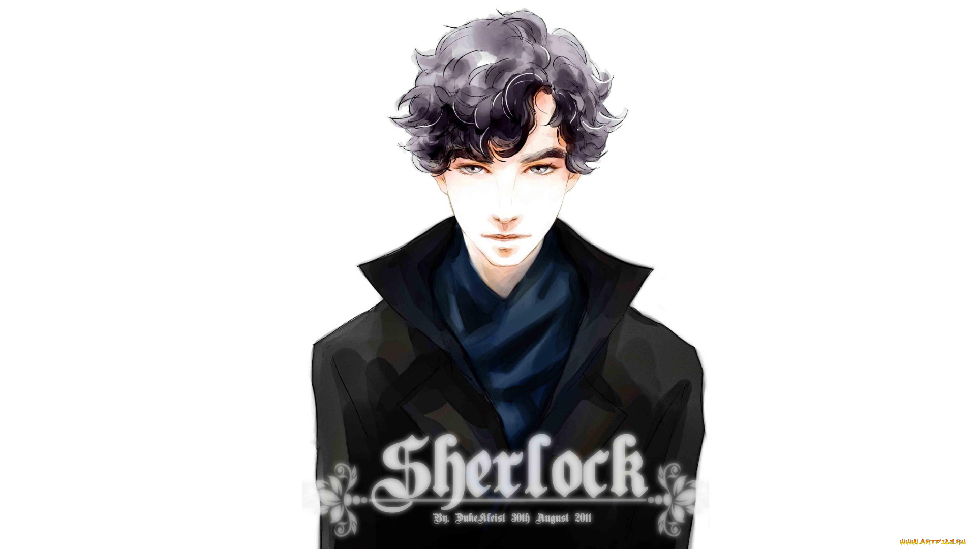 sherlock, bbc, рисованное, кино, sherlock, bbc