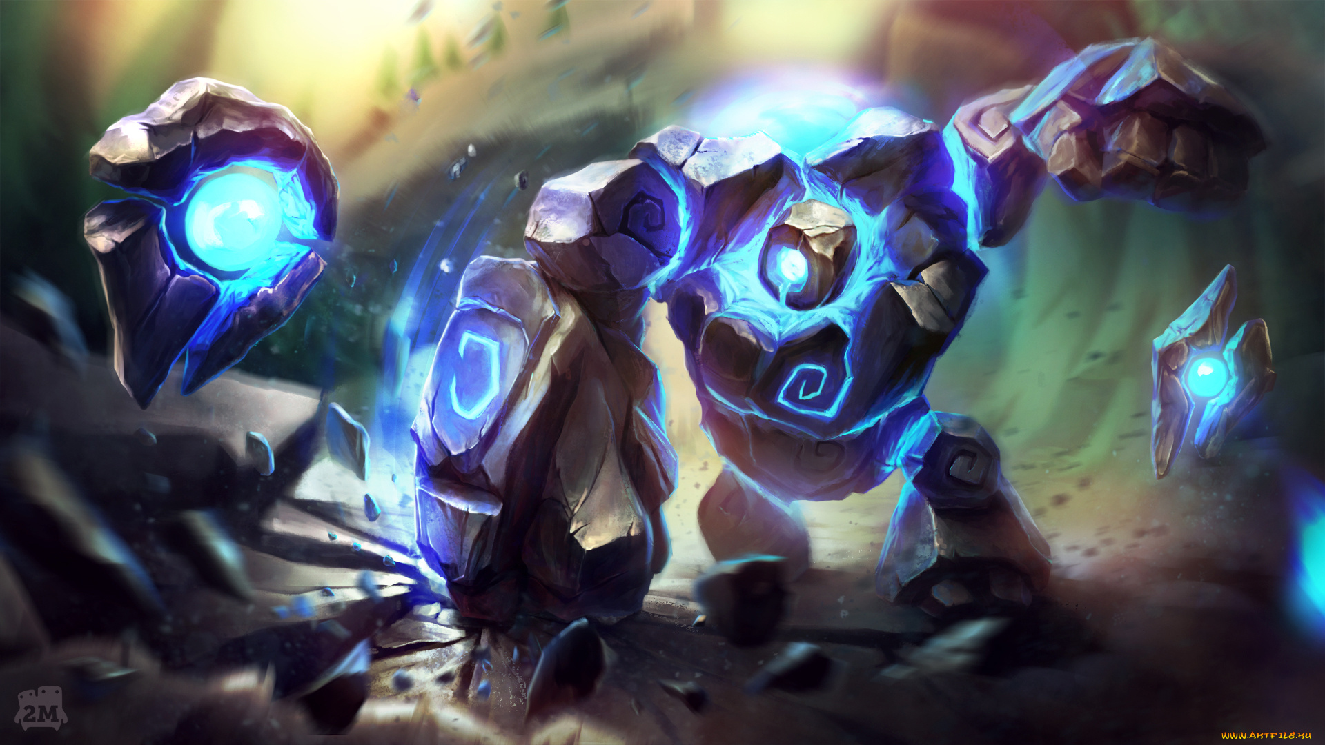 видео, игры, league, of, legends, магия, камни, существо