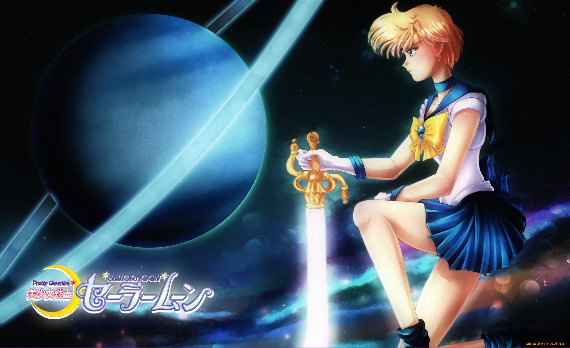 аниме, sailor, moon, девушка, uranus, войны